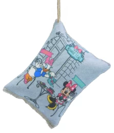 Χριστουγεννιάτικο Στολίδι Μαξιλαράκι Minnie 10cm 50490a (Thumb 1)