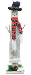 Χριστουγεννιάτικο Διακοσμητικό Χιονάνθρωπος 55cm 237427 (Thumb 1)