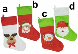 Χριστουγεννιάτικη Κάλτσα με Παράσταση σε 4 σχέδια 45cm 237467 (Thumb 1)