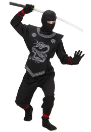 Αποκριάτικη Στολή Black Dragon Ninja 7452 - 318447 (Thumb 1)