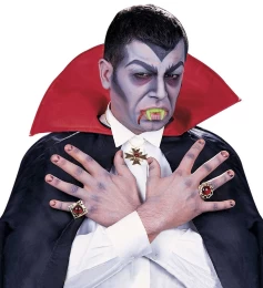 Αποκριάτικα Δόντια Δράκουλα Glow in the Dark 318142 (Thumb 2)