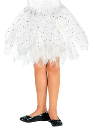 Παιδική Φούστα Tutu Άσπρη με Glitter 318169 (Thumb 1)