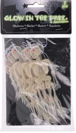Σετ 8 τεμάχια Σκελετοί Glow in the Dark 14cm 318149 (Thumb 2)
