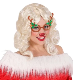 Γυαλιά Ταράνδου με Κέρατα και Μύτη - REINDEER GLASSES 03425 (Thumb 2)