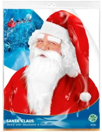 Σετ Άγιου Βασίλη Μούσι Μουστάκι Φρύδια 1517m - 237701 (Thumb 2)