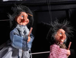 Διακοσμητικό Στολίδι Ιπτάμενη Μάγισσα 8x6x32cm 564044b (Thumb 2)