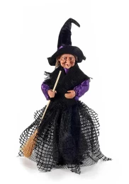 Διακοσμητική Μάγισσα και Καραμελοθήκη 16x37cm 563578b (Thumb 1)