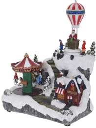 Χριστουγεννιάτικη Φωτιζόμενη Παράσταση με Δύο (2) Κινήσεις και Μουσική 671612a (Thumb 1)