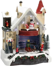 Χριστουγεννιάτικη Φωτιζόμενη Παράσταση με Κίνηση 787642a (Thumb 1)