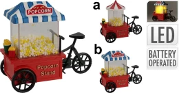 Χριστουγεννιάτικη Φωτιζόμενη Παράσταση με Κίνηση Pop Corn σε 2 Σχέδια 779968 (Thumb 1)