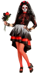 Αποκριάτικη Στολή Dia de los Muertos Bride 0599 - 318612 (Thumb 1)
