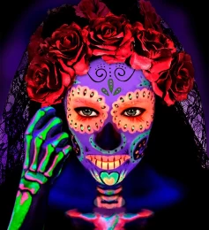 Μακιγιάζ 5 Χρώματα Μολύβια Neon 319602 (Thumb 2)