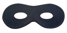 Αποκριάτικη Μάσκα Ματιών Ντόμινο Μαύρη 318340 (Thumb 1)