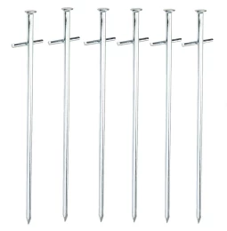 Set/6 Camping Tarzan Pegs 23cm 881337 (Thumb 1)
