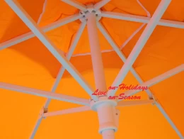 Ομπρέλα Παραλίας 881723 Polyester 2.0m με Αεραγωγό Βαρέως Τύπου (Thumb 2)