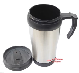 Ισοθερμική Κούπα Inox με Καπάκι 450 ml 884672 (Thumb 2)