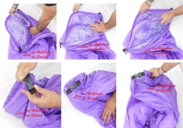 Lazy Bag - Μπλέ Φουσκωτή Πολυθρόνα Παραλίας 260 x 70cm - 176214 (Thumb 2)