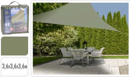 Ambiance Shade Τριγωνικό 360x360x360cm 805912 Olive Green - UPF 50+  (Thumb 1)