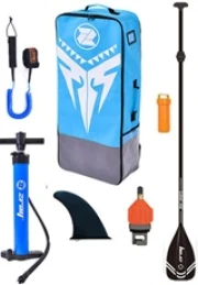 zray ΣΑΝΙΔΑ SUP Χ2 ΛΕΥΚΗ -ΓΑΛΑΖΙΟ 330x81x15cm ΜΕ ΜΟΝΟ ΠΤΕΡΥΓΙΟ (Thumb 5)