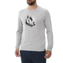 ΜΠΛΟΥΖΑ ΑΝΔΡΙΚΗ MILLET OVERLAP TS LS M GREY (Thumb 2)