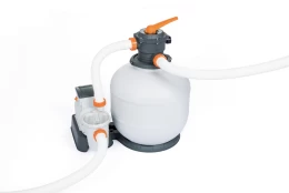 Power Steel POOL SET BESTWAY Ορθογώνια Πισίνα PVC με Μεταλλικό Σκελετό, Αντλία Φίλτρου (Thumb 2)