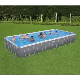 Power Steel POOL SET BESTWAY Ορθογώνια Πισίνα PVC με Μεταλλικό Σκελετό, Αντλία Φίλτρου (Thumb 7)
