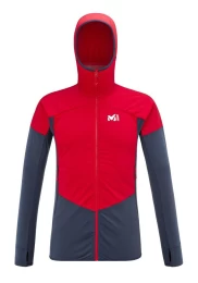 Μπουφάν ski ανδρικό fleece Millet  RUTOR ALPHA HOODIE M /Red (Thumb 1)