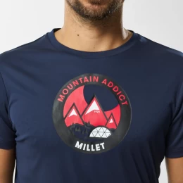 Ανδρικό t-shirt Millet DREAMY PEAKS TS SS M /Saphir (Thumb 3)