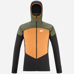 Μπουφάν ski ανδρικό fleece Millet  RUTOR ALPHA HOODIE M /Khaki (Thumb 1)