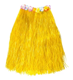 Αποκριάτικη Φούστα Χαβανέζας με Λουλούδια 78cm 33694 (Thumb 2)