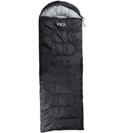 Υπνόσακος INCA Cozy με μαξιλάρι  Μαύρο 220χ75cm (Thumb 1)