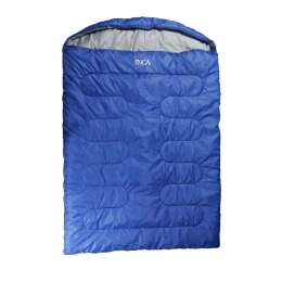 Διπλός Υπνόσακος INCA Nest με μαξιλάρι Μπλε 220χ150cm (Thumb 1)
