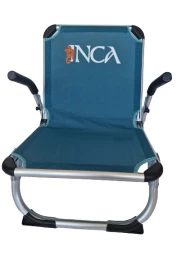 Καρέκλα Παραλίας Αλουμινίου INCA Textilene 2x1 Μπλε KING SIZE 58x63x62cm (Thumb 5)