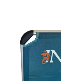 Καρέκλα Παραλίας Αλουμινίου INCA Textilene 2x1 ΨΗΛΗ Μπλε KING SIZE 58x63x70cm - 0700-0 (Thumb 6)