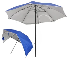 Ομπρέλα - Σκηνή Παραλίας 2.35m Blue/Silver 031879 (Thumb 1)
