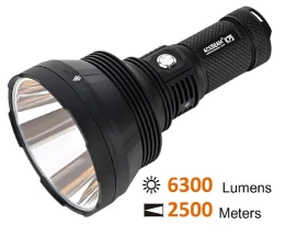 Φακός μεγάλης ισχύος Acebeam  K75 +Battery (Thumb 1)