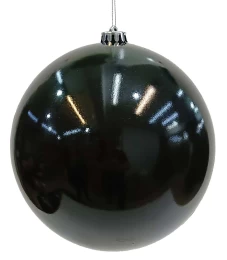 Χριστουγεννιάτικη Μπάλα Μαύρη 20cm 56515 (Thumb 1)