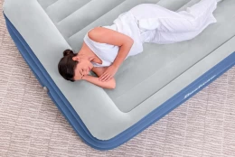 BESTWAY TriTech Queen 203x152x56cm Twin Built-in AC pump, Φουσκωτό Στρώμα Ύπνου Διπλό  (Thumb 7)