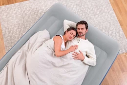 BESTWAY TriTech Queen 203x152x56cm Twin Built-in AC pump, Φουσκωτό Στρώμα Ύπνου Διπλό  (Thumb 9)