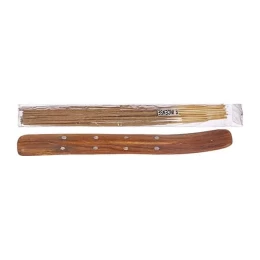 JΚ Home Décor - Ξύλινη Βάση με Στικ Αρωματικό σε Πουγκί (Thumb 1)