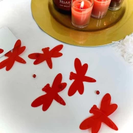 JΚ Home Décor - Γιρλάντα με Πεταλούδα Κόκκινη (Thumb 1)