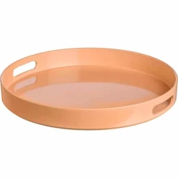 JΚ Home Décor - Δίσκος Πλαστικός Σομόν 34cm (Thumb 1)