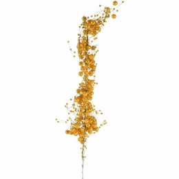 JΚ Home Décor - Κλαδί με Berries Χρυσό 30cm (Thumb 1)