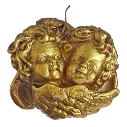 JΚ Home Décor - Κερί Αγγελάκι Χρυσό (Thumb 1)