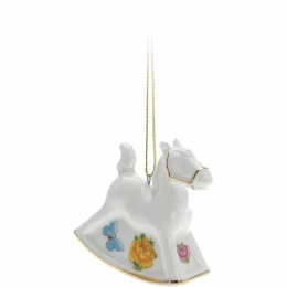 JΚ Home Décor - Αλογάκι Κρεμαστό Λευκό (Thumb 1)