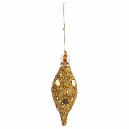 JΚ Home Décor - Χριστουγέννων Μπάλα Μπρονζέ 15cm (Thumb 1)