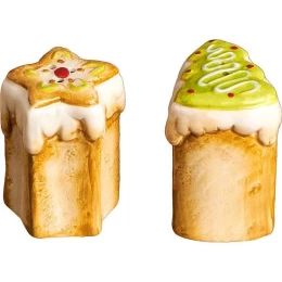 JΚ Home Décor - Αλατοπίπερο Κεραμικό S/2 7cm (Thumb 1)