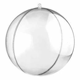 JΚ Home Décor - Μπάλα 16cm Ανοιγόμενη Πλαστική (Thumb 1)