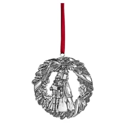 JΚ Home Décor - Στεφάνι Μινιατούρα Κρεμαστό Επικασσιτερωμένο (Thumb 1)