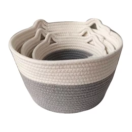 JΚ Home Décor - Καλάθι Ψάθινο 30x18-22x12cm S/3 (Thumb 1)